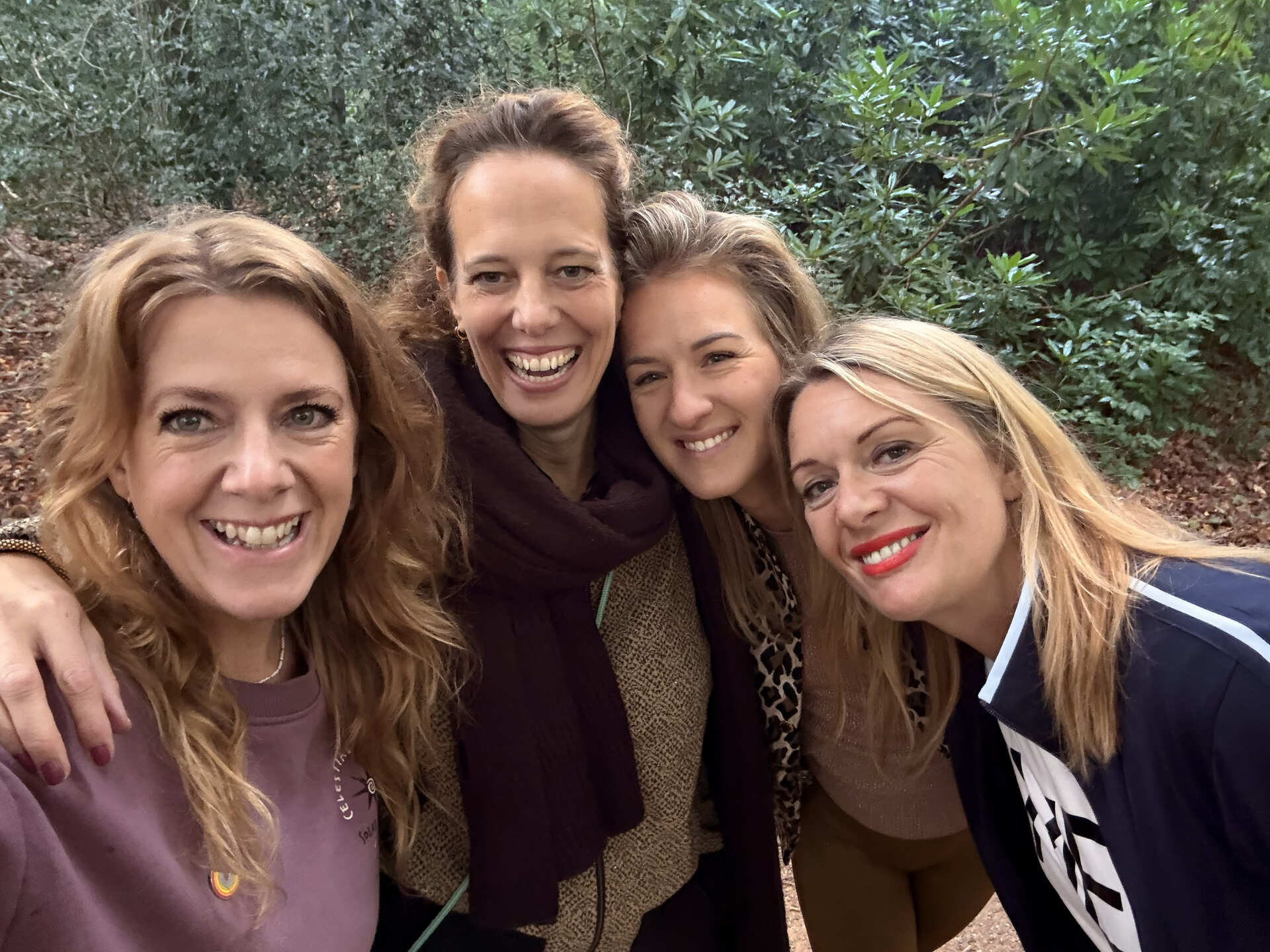 UP Team - Janneke, Tineke, Minke en Marouschka